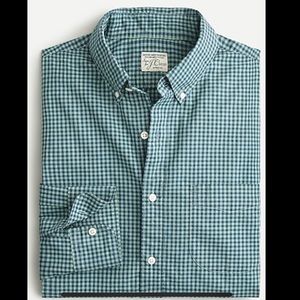J.Crew Slim Stretch Poplin Cotton Shirt NWT